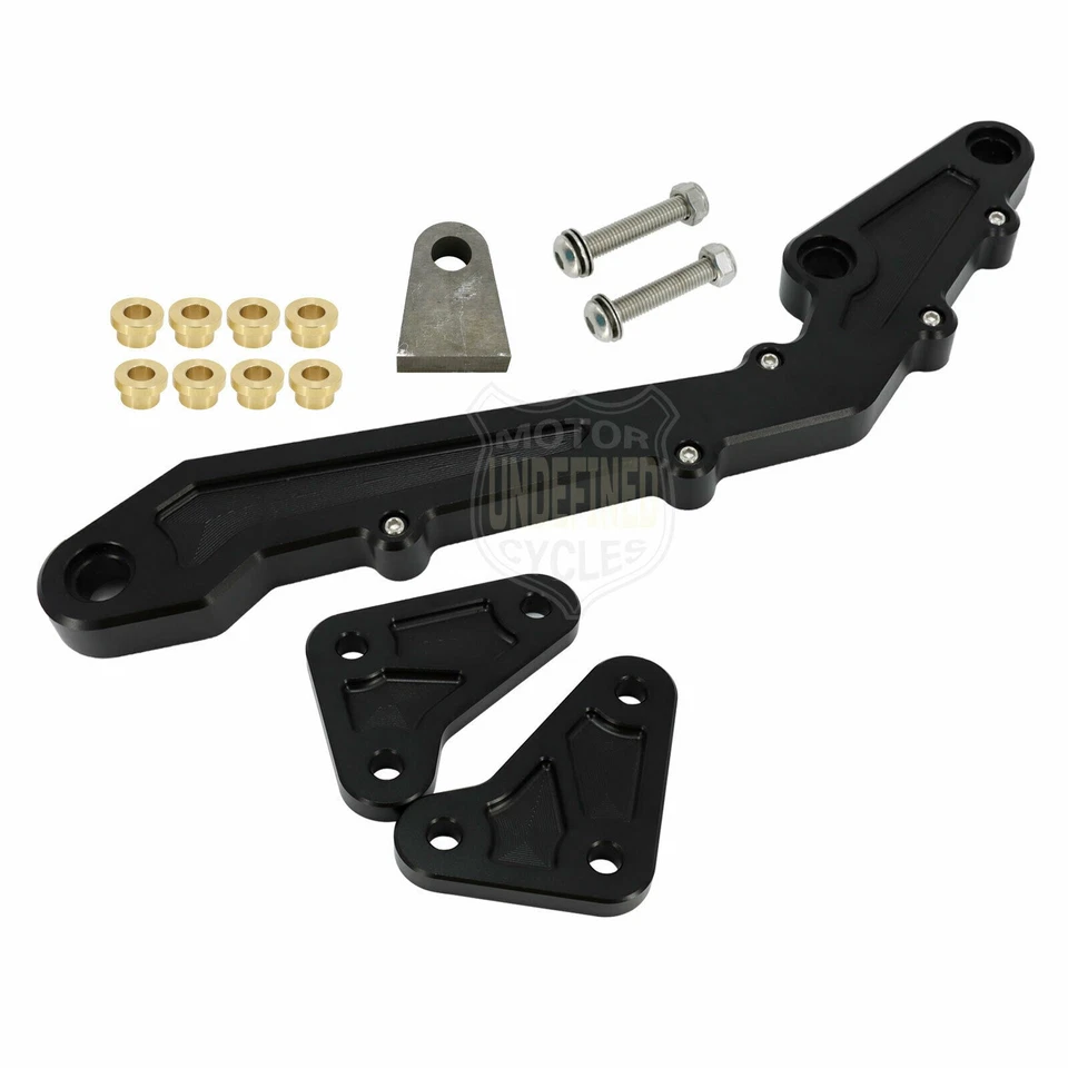 Kit de soporte basculante brazo oscilante asiento trasero de aleación Mortorcycle para BMW K75 K100 K1100  Foto 2 de 4