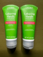 Lacura Laboring Hands Hand Cream Working Hands 3 oz/ea SEALED Lot of 2
