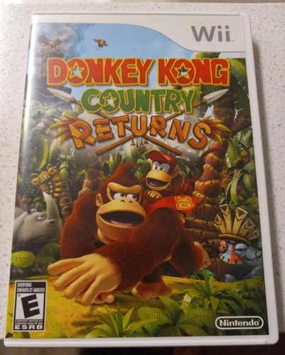 Donkey Kong Country Returns Wii Complete
