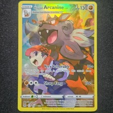 Pokemon HISUIAN ARCANINE TG08/TG30 LOST ORIGIN TRAINER GALLERY Holo on eBay
