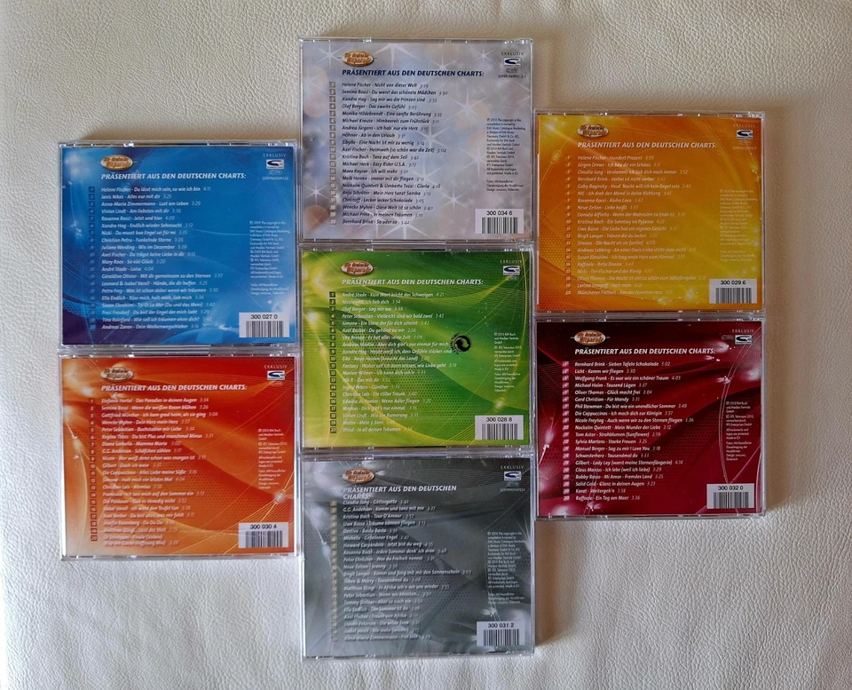 7 CDs ☆ Top 20 aus den deutschen Charts 2010 ☆  1-6  plus Winter Extra  - Bild 2 von 2