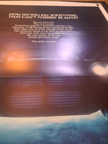 Christine (1983) Original Filmplakat 27x41 dreifach gefaltet - Bild 15 von 22
