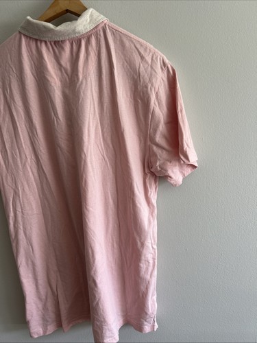 Sovereign Code Men’s Short Sleeve 100% Cotton Heather Oatmeal Polo Shirt Sz L - Picture 6 of 10