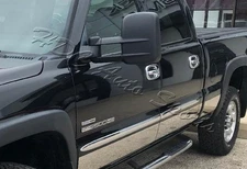 For Chevy/Silverado/Suburban/GMC/Sierra/Yukon Chrome Door Handle Lever Cover 4PC