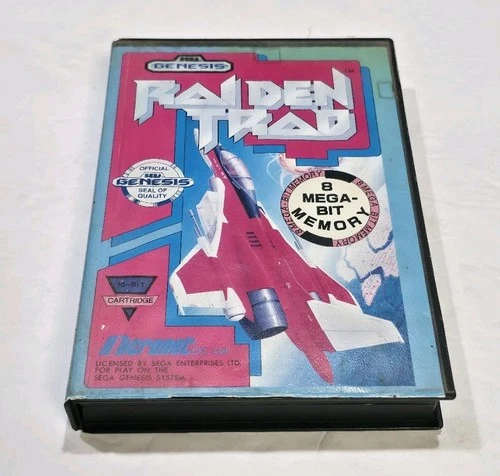 Raiden Trad (Sega Genesis, 1991) Authentic Tested