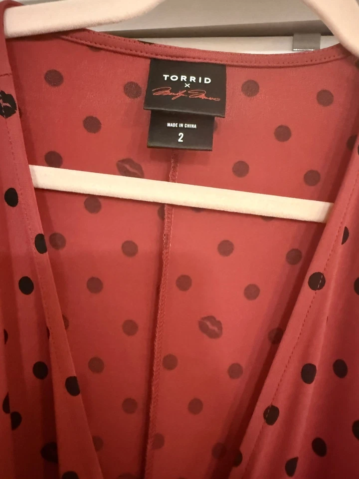 Nuevo con etiquetas Vestido Torrid Marilyn Monroe Lunares Talla 2 (18-20)  Foto 4 de 4