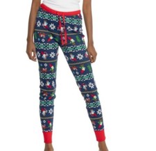 Womens Hanna Andersson Holiday Organic Cotton Pajama Pants Size Small