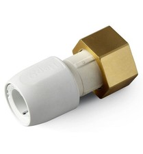Hep2O 15mm x 3/4 Inch Straight Tap Connector - PACK OF 5 - FREE 1 Day Delivery
