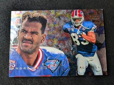 1995 Fleer #3 Andre Reed Flair Preview Buffalo Bills Card