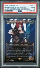 2025 MTG FINAL FANTASY COMMANDER #0211 G'RAHA TIA, SCION REBORN PSA 9