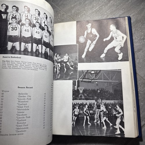 Wayne Memorial High Yearbook 1962 Spectator Michigan - Picture 8 of 18