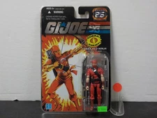 G702 Cobra Red Ninja FOIL G.I. JOE COBRA 25th Anniversary MOC