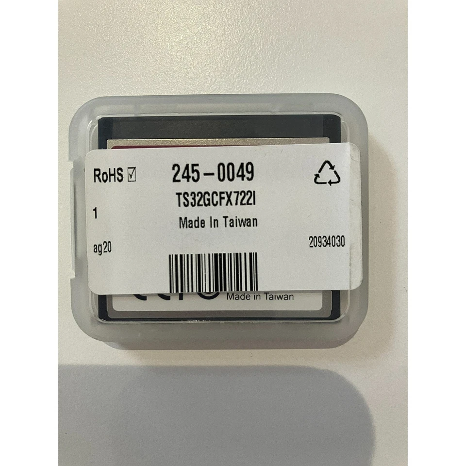 Transcend CFast 2.0 722I Super MLC Industrial 32GB TS32GCFX722I - Image 4 of 4