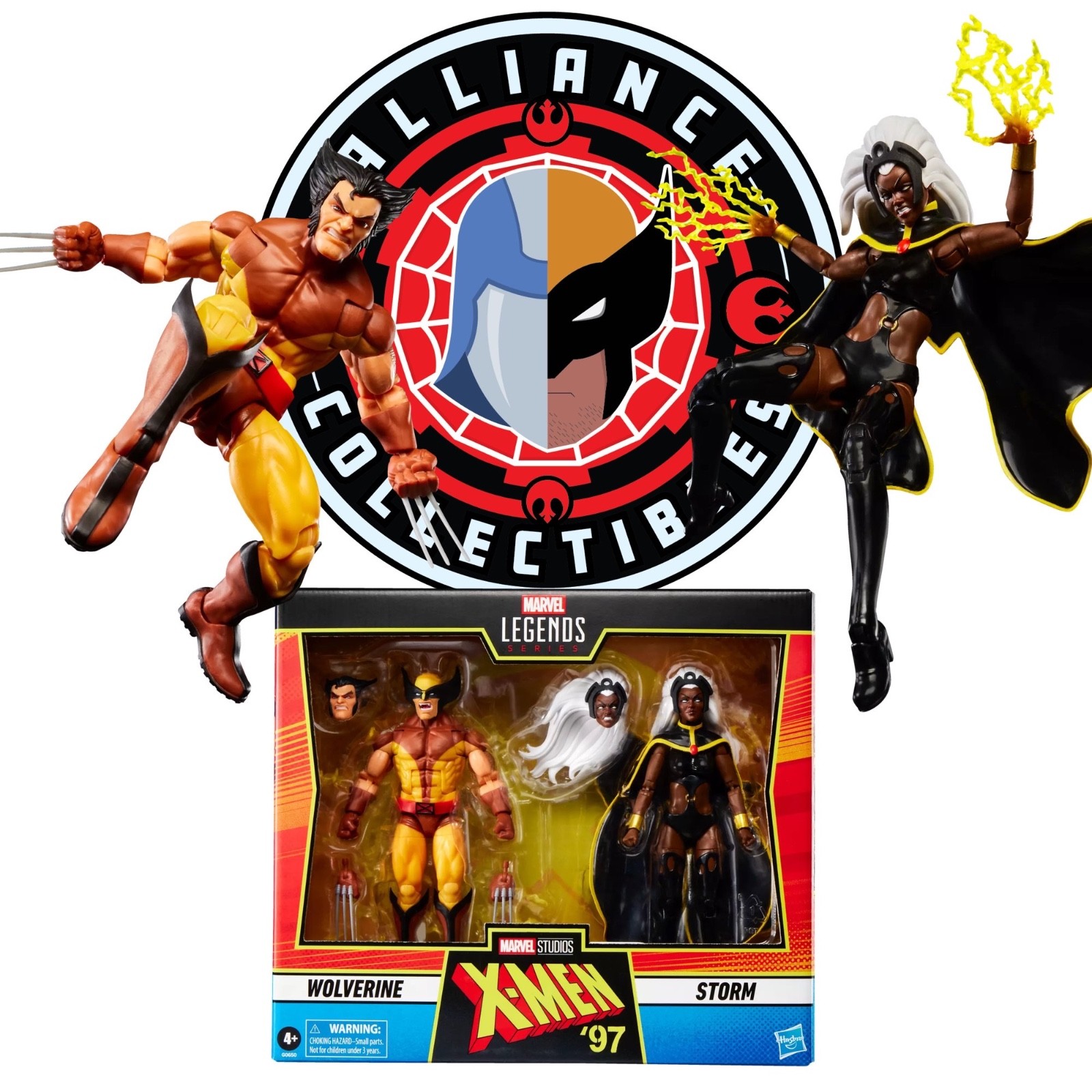 2025 Marvel X-Men '97 Legends WOLVERINE  & STORM 6" Scale Ha