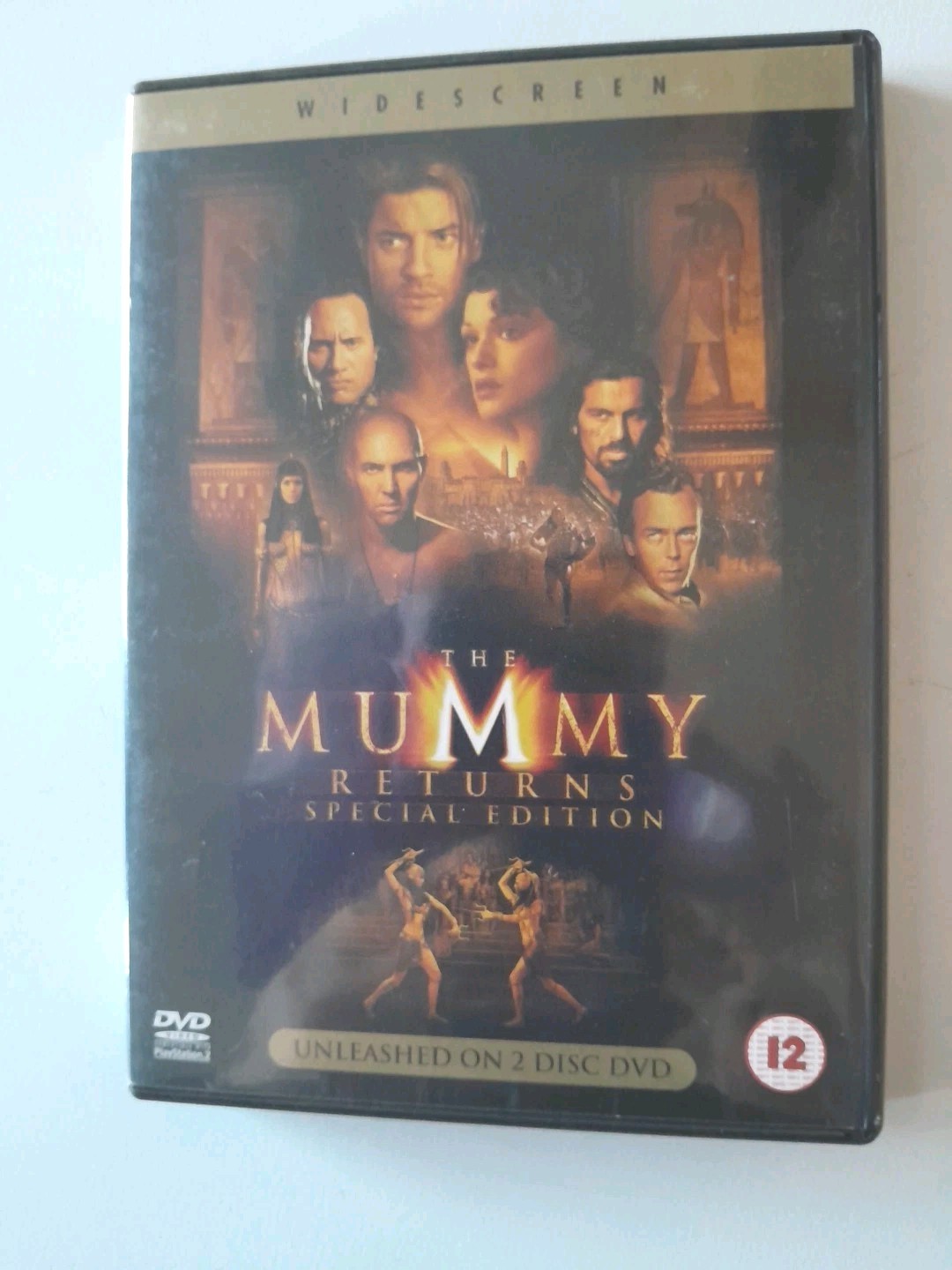 The Mummy Returns (DVD, 2001) Discs &  Cover, No Case. 2 Disc Special Edition.