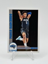 2022-23 Panini Hoops Paolo Banchero Tribute Rookie Card RC Card #281. rookie card picture