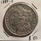 1880-S $1 Morgan Silver Dollar XF