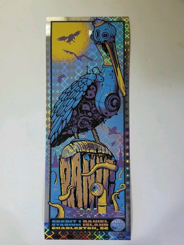 Widespread Panic Poster CHARLESTON, SC DIAMOND FOIL ONLY 10 MADE! Print 2025 WSP - Picture 3 of 24