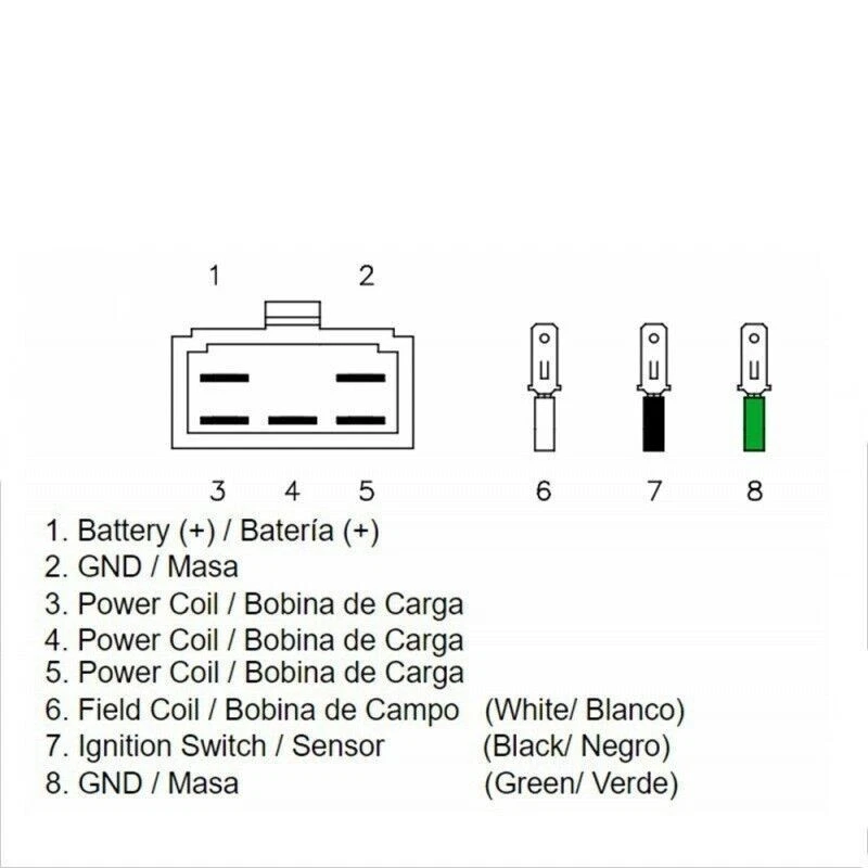 Nuevo regulador de voltaje rectificador para 1975 1976 1977 1978 Honda CB750F CB750K Foto 2 de 4