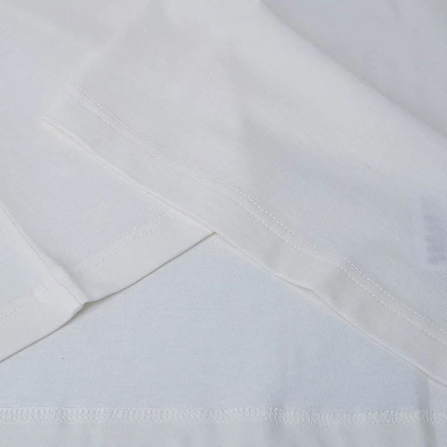 T shirt manica corta con toppa logo Moncler 128305520