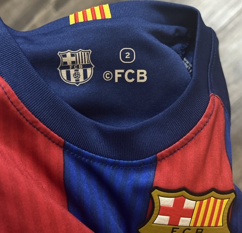 Maglia Lionel Messi FCB Qatar Airways calcio futbol ragazzo taglia 2 - Foto 3 di 7
