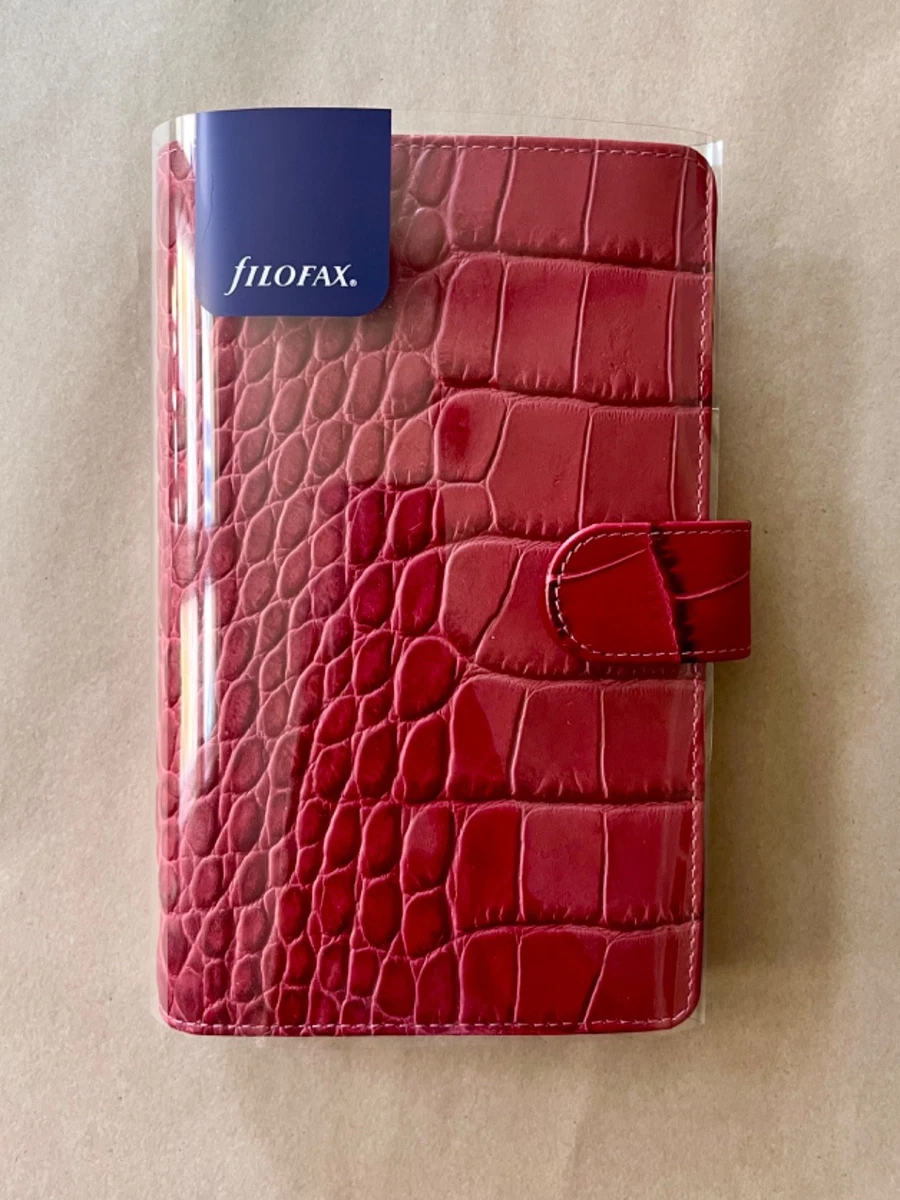 Filofax Pocket Saffiano Organizer - Metallic Rose Gold