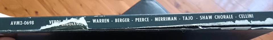Renato Cellini - Verdi's Rigoletto - box set 2 x LPs excellent, libretto - Image 4 of 4
