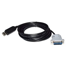 USB to DB15 Male 2 Row 15 Pin Serial Cable 3 Meter RS232 Communication