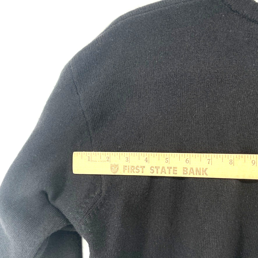 Classic Pendleton 100% Black  Virgin Wool Button … - image 10