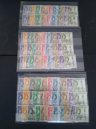 1956 Malta Fine Used Part Set to 2s SG266-278 - buy one part set of 12 stamps