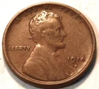 1914 D Lincoln Cent, Higher Grade, Better SEMI-KEY Date Penny 1C Coin