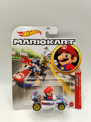 #ad #ad Mattel Hot Wheels 1:64 Mario Kart SUPER MARIO Circuit Special DieCast Car GBG25 $27.99