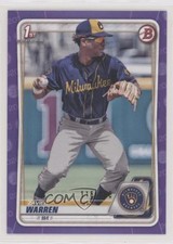 2020 Bowman Draft Purple Border 116/250 Zavier Warren #BD-97 9hx