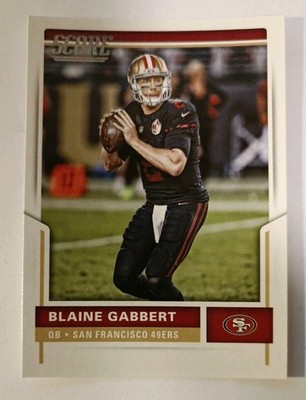 Tradingcard Card NFL Football Blaine Gabbert San Francisco 49ers Panini 2017