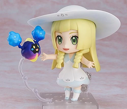 Figura de acción pintada de PVC Nendoroid Pokemon Lillie sin escala ABS Japón Foto 3 de 4