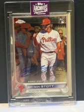 Bryson Stott 2025 Topps Archives Signature Series . RC Phillies.