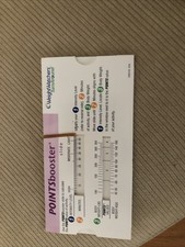 RARE Weight Watchers WW FLEX Points Booster Slide Slider Sideways Calculator