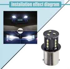 2x LED BA15S 1156 6V/12V/24V LED Auto Rückfahrscheinwerfer Rücklicht Lampe Birne