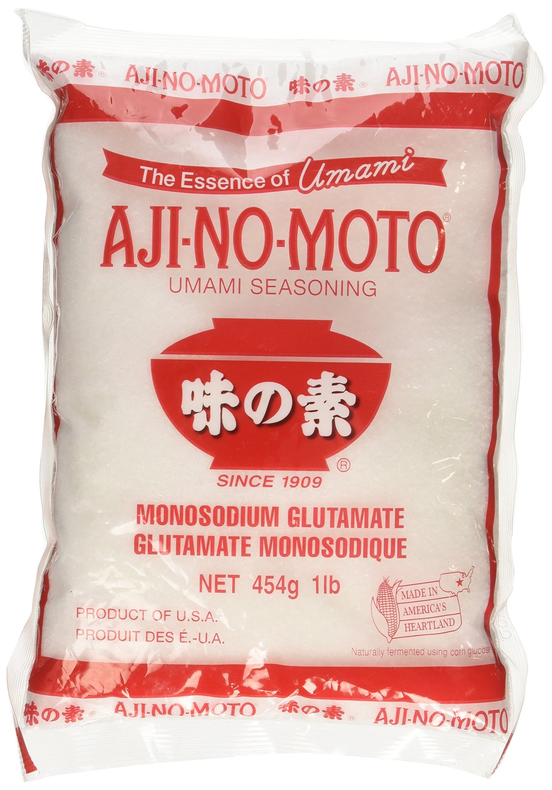 Aji No Moto Monosodium Glutamate Umami Seasoning 454g / 1LB / 16oz HALAL by C...