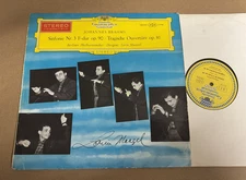 SLPM 138 022 Brahms Symphony No. 3 Tragic Overture Lorin Maazel TULIP