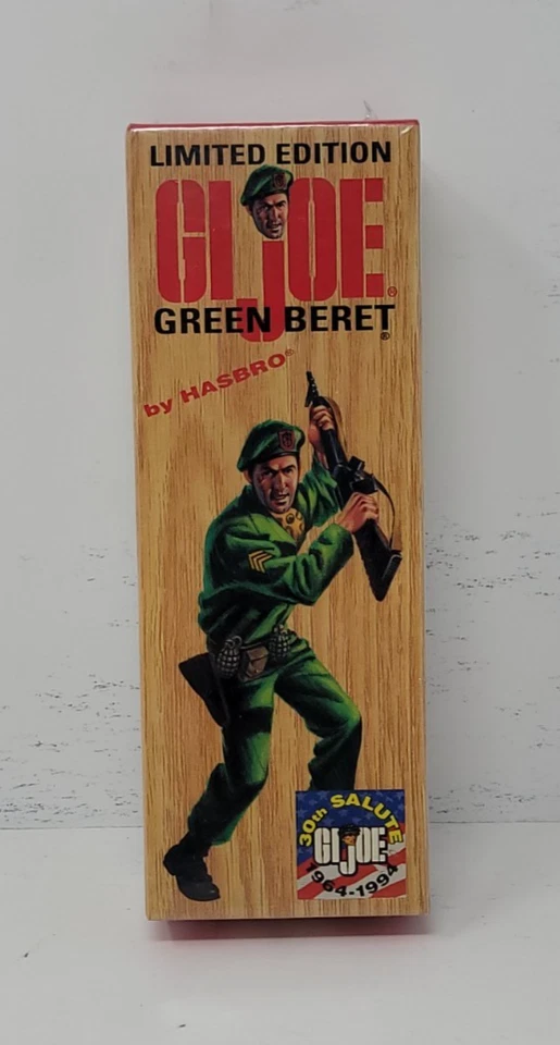 Figura de acción 1994 GI Joe Boina Verde Joseph Colton 30th Salute, edición limitada Foto 3 de 4