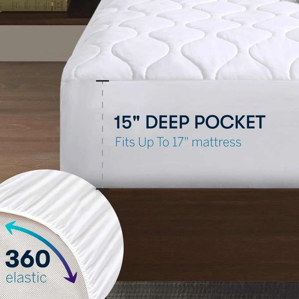 Serta Microfiber Heated Mattress Pad in Twin Twin XL Full Queen King Cal King - Image 3 of 4