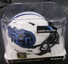 TENNESSEE TITANS RIDDELL SPEED LUNAR ECLIPSE MINI HELMET NEW IN BOX