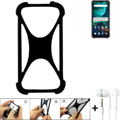 Schutzring für UMIDIGI Bison 2021 Silikoncase + headphones Softcase Bumper Schu