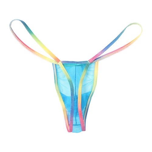 Herren Tangas Mode T-Back Mini G-Strings Gay Micro Silky Low Waist Sexy Slips - Bild 40 von 76