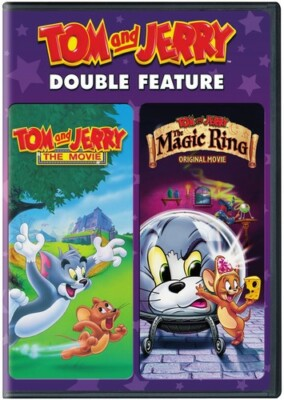 #ad Double Feature Tom and Jerry The Movie The Magic Ring DVD NEW Factory Sealed $8.99