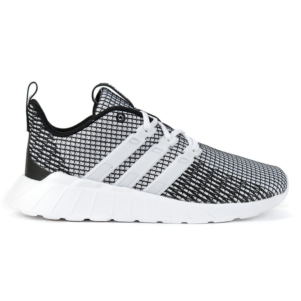 Adidas Kids Questar Flow Cloud White/White/Black Running Shoes FV9592