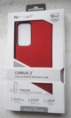 Nimbus9 Cirrus 2 - Ultimate Driving Case for Samsung Galaxy A03s - Crimson Red