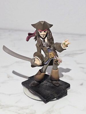 Captain Jack Sparrow Disney Infinity 1.0 Pirates of the Caribbean Game Figure 