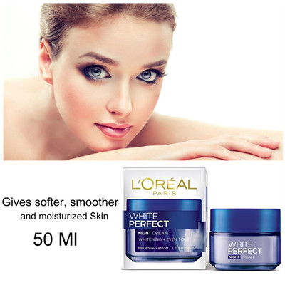 loreal skin whitening night cream